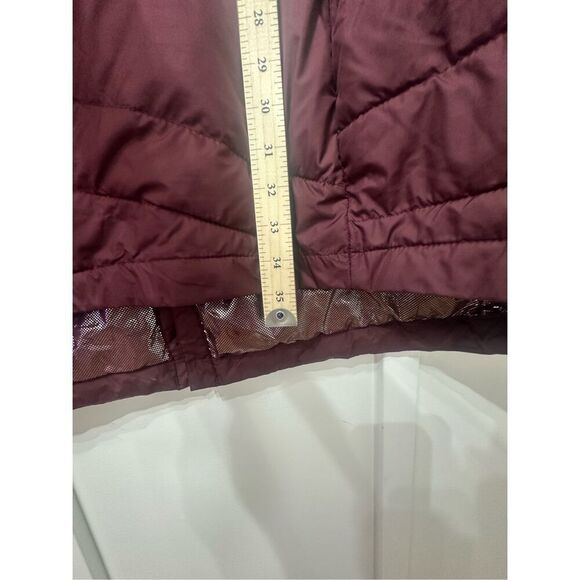 Columbia Karis Gale II Maroon Long Hooded Winter Coat Jacket Women's 3XL - Picture 13 of 15